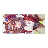 マウスパッド ゲーミング 大型 ダイワスカーレット テーブルマット デスクパッド 防水 防油 断熱 清潔しやすい 滑り止め ゴムベースデスクマット 仕事 ゲーム オフィス ホーム用 おしゃれ 40x90cm