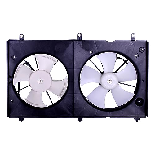 Upgraded Cooling Fan Assembly For 2003-2007 Honda Accord Valeo Brand  Racing-...