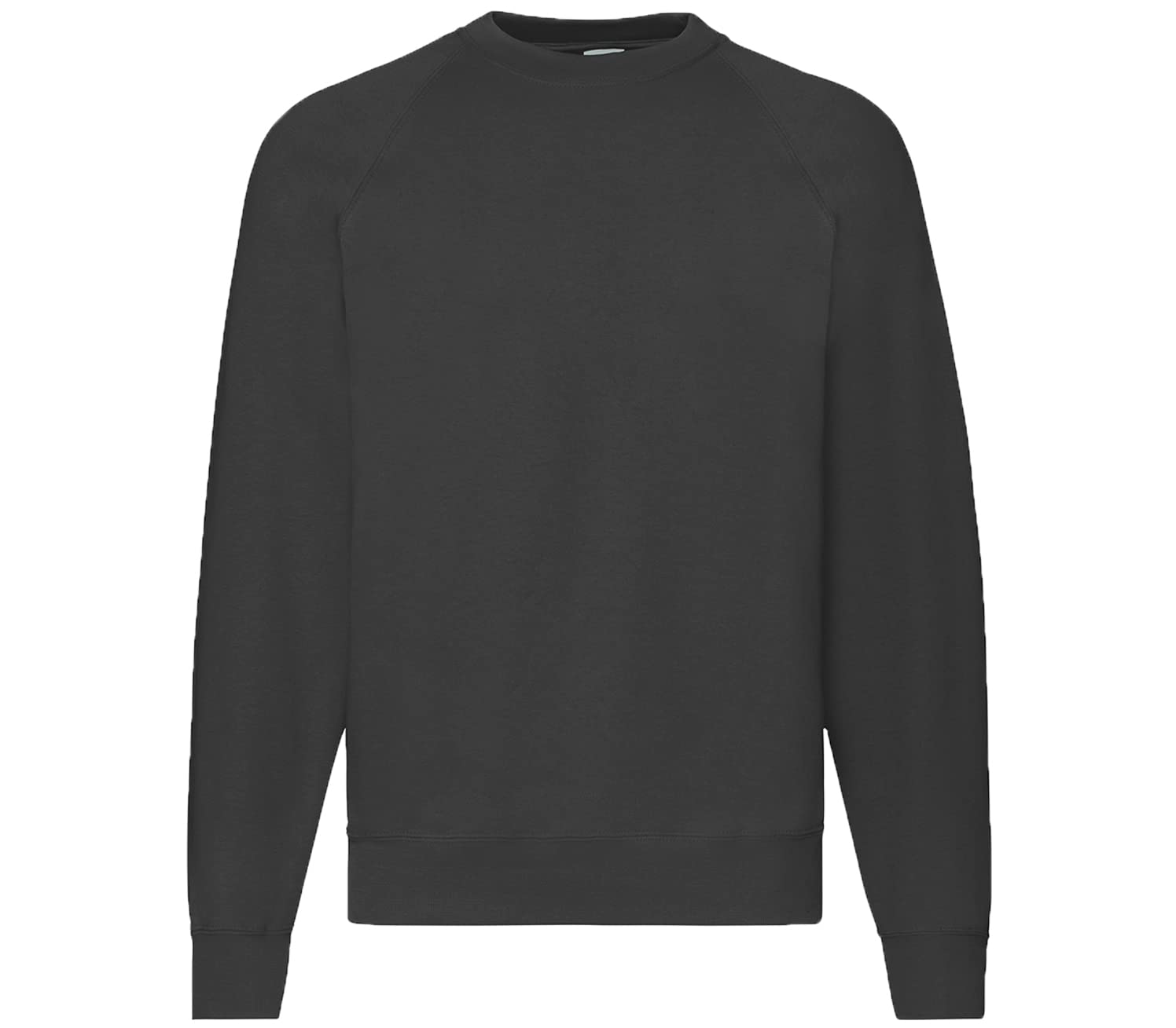 Fruit of the Loom Classic Raglan Sweat + Free MyShirt Fabric Bag, XXL