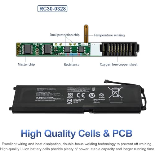 Image of WISTAR RC30-0328 RZ09-0328 Laptop Battery for Razer Blade 15 Base 2020 2021 RZ09-0328X RZ09-03286 RZ09-03287E22 RZ09-03287E22-R3B1 RZ09-03287E22-R3U1 RZ09-03287E22-R341 RZ09-03304x RZ09-03305x