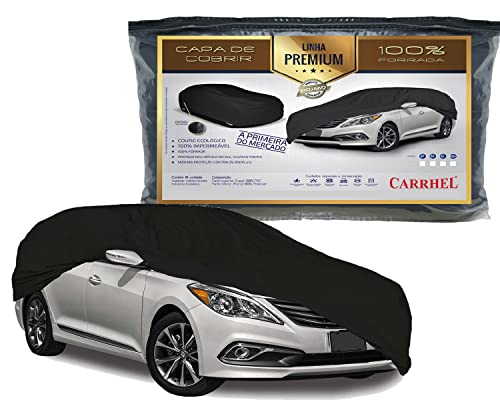 Capa para cobrir carro Premium Forrada e Impermeavel - Tamanho P