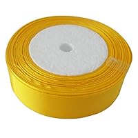 Ruban De Satin Bleu Marine De 2,5 Cm X 22,9 M, Couleur Unie Pour Emballage Cadeau, Loisirs Créatifs, Fabrication De Nœuds Pour Cheveux, Couronnes, Décorations De Noël, Décoration De Fête De Mariage