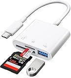 【Super ports utilitaires】Avec cet adaptateur de carte micro SD, vous pouvez connecter des périphériques USB tels que clé USB, souris, clavier, lecteur de cartes, appareil photo, imprimante, disque dur et beaucoup d'autres périphériques USB connectés. En utilisant cet adaptateur pour connecter le clavier à un smartphone USB C, vous pouvez profiter de la saisie et de conversations plus rapides.