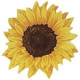 Miniature Die Cut Sunflower Shapes - 2.5 Inch Diameter - 20 Pieces