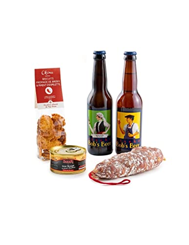 BOX APÉRO BIÈRES ET SAUCISSON BASQUE