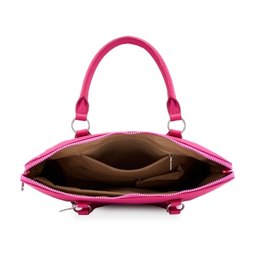 Image of Caprese Splash Laptop Bag for Women (Large, Fuchsia)