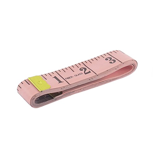 Aexit Sewing Tailor Tools & Home Improvement Dieting Cloth Measure Tool Soft Flat Ruler Tape Pink Tape Measures 1.5M 60