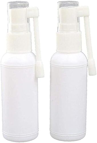 PULABO - 2 botellas vacías de 1.4 fl oz recargables para nariz nasal, envases de cosméticos para viajes, uso doméstico, populares