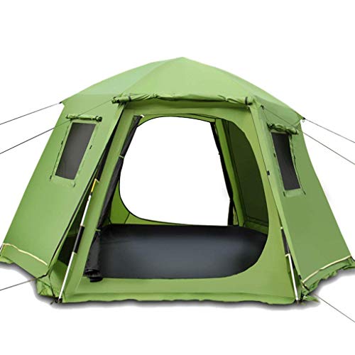 Ventilation de tente de camping portable et automatique double couche