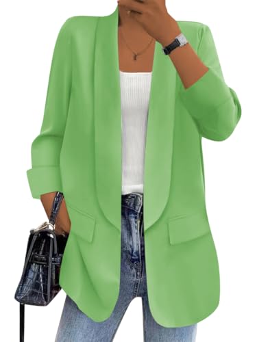 Veste de costume élégante pour femme : tailleur business chic à manches longues et revers