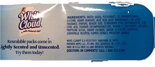 white cloud baby wipes