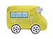 Soft Plush School Bus Stuffed Car Toy Super Cute Yellow Truck plushie Excellent Gifts for Kids or Birthday Party 11 Inches