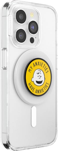 PopSockets Agarre de teléfono para MagSafe, Soporte magnético, ansiedades