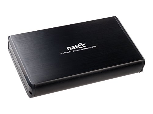 Natec Genesis NKZ-0448 HDD enclosure 3.5" Black storage drive enclosure