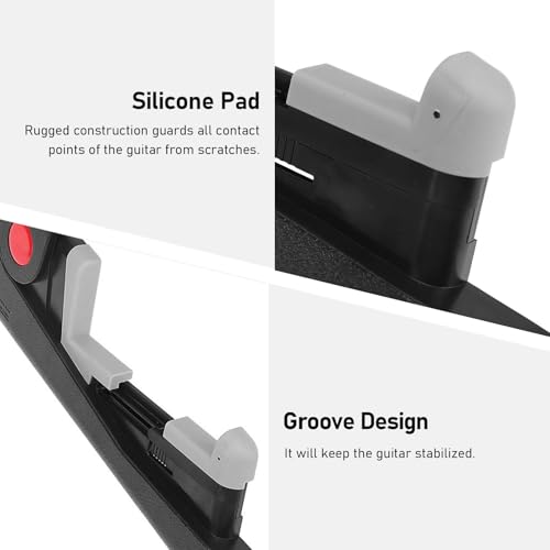 Support pliable pour ukulélé et guitare réglable en A