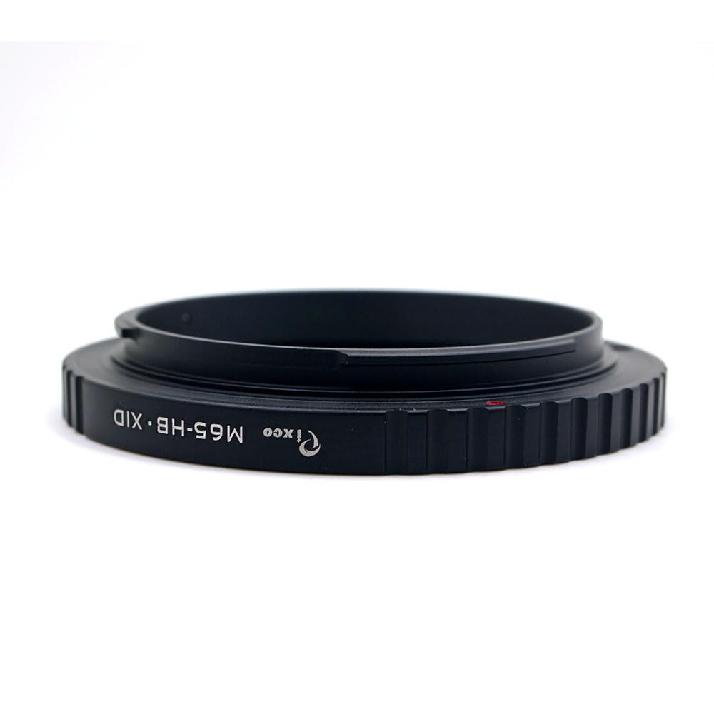 Manual Lens Mount Adapter for M65 Screw Mount Lens to HB X-Mount Medium Format Digital Cameras X1D X2D X1D? X1D-50c