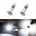Morefulls 2019 New Design 1600 Lumens 360° Beam Angle H1 LED Fog Lights Bulbs Lamp 6000k White With Projector,Extremely Bright DRL LED Bulb, Lifetime Support(Set of 2)