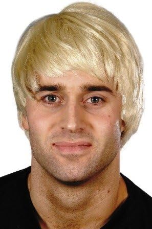 Smiffys Guy Wig, Blonde, One size, 42176