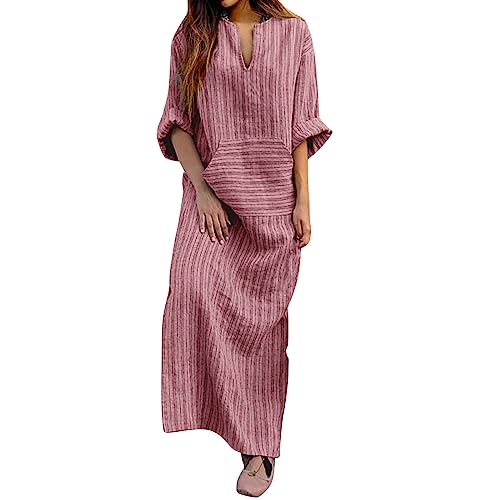 Robe d'été longue en coton pour rester fraîche et élégante sous la chaleur