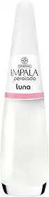 Esmalte Perolado Luna, Impala Cosmeticos, Branco