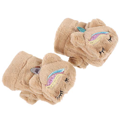 SOIMISS Guanti Invernali da Donna in Peluche Caldi...