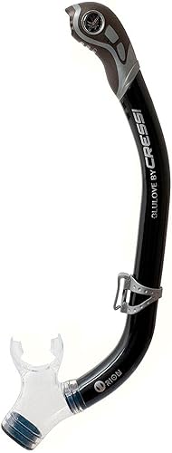 Miniatura 9 de Cressi - Juego de snorkel para adulto en silicona cómoda y pura, máscara y snorkel semiseco Ikarus & Orion