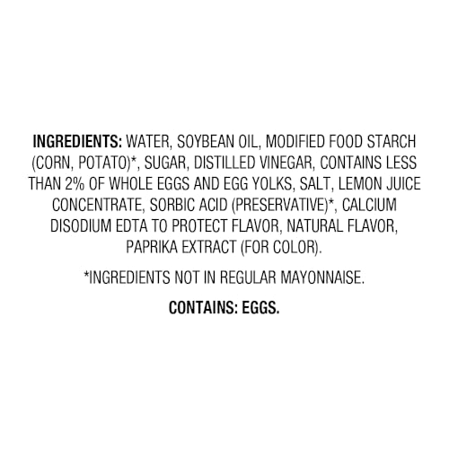 Amazon Saver, Light Mayonnaise, 30 Fl Oz (Previously Happy Belly, Packaging May Vary)