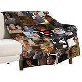 60'x80' Rafe Cameron Drew Starkey Thow Blanket Bed Art HD Printing Super Soft Micro Wool Blanket Sofa Comfortable Warm Flannel Blanket Bed Living Room Merch Gift Party Decor