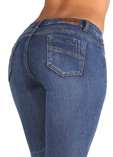 Plus Size, Classic, Ripped Distressed, Destroyed Skinny Jeans In Washed Blue Size 16 #TOP1