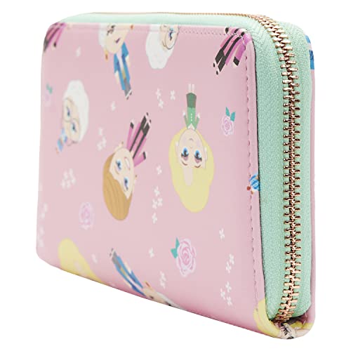 Loungefly Golden Girls Chibi Art All Over Print Faux Leather Wallet #TOP1