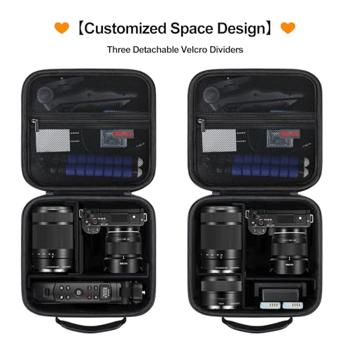 Image of Elonbo Case for Sony ZV-E10 / ZVE10 II /Alpha 6700 / A6400 / A6100 / A7 Camera