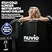 Nuvio Recovery Pod Pro - Premium Portable Ice Bath with Ultra Insulation, 87 Gallon Inflatable Cold Plunge Tub, Heavy-Duty Insulated Ice Tub with Lid, Full Body Cold Therapy for Frequent Use
