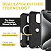 OtterBox iPhone 15 Pro Max - Commuter MagSafe Case - Slim & Tough - Pocket-Friendly - Dual Layer Drop Protection - Port Covers – Non-Retail Packaging - Black