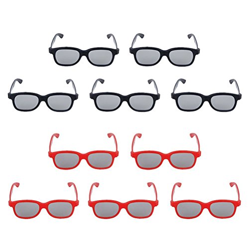 3D Rosso-blu Occhiali 3D Per La Visione Di Film, Giochi E Immagini 3D