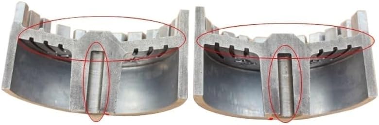 replacements Sugar Melting Head Extractor Floss Cotton Candy Machine Boiler Accessories Gas Cotton Candy Maker Outlet Device Rotate Parts(9.5mm)