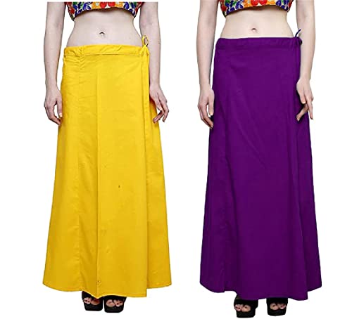 Image of Plus Size Cotton Petticoat for Women Combo (Size S to 6XL)