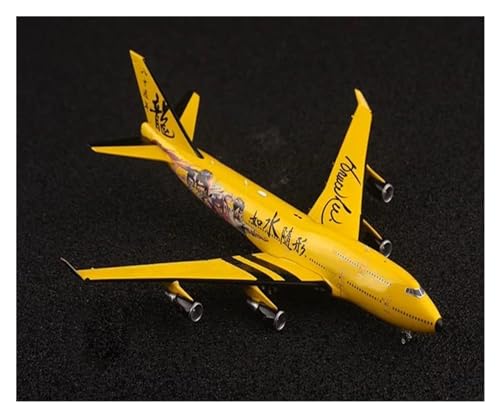Modèle d'avion décoratif B747 échelle 1/400 pour salon et vitrine de passionné - 4