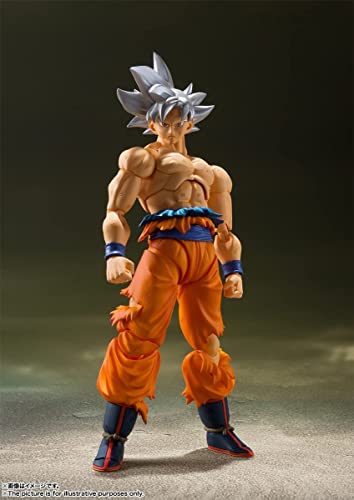 6 Inch Goku Action Figure Super Dragon Ball Figures Movie Version Dragon Ball Action Figures with Multiple Accessories Dragon Ball Z Toys (White Hair Goku)