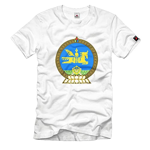 T-shirt Mongolie armoiries pour un look urbain et décontracté en été