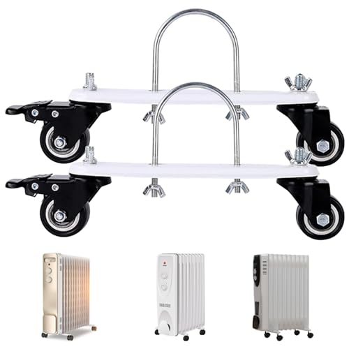 Support pour radiateur électrique mobile anti-rayure au sol - 4