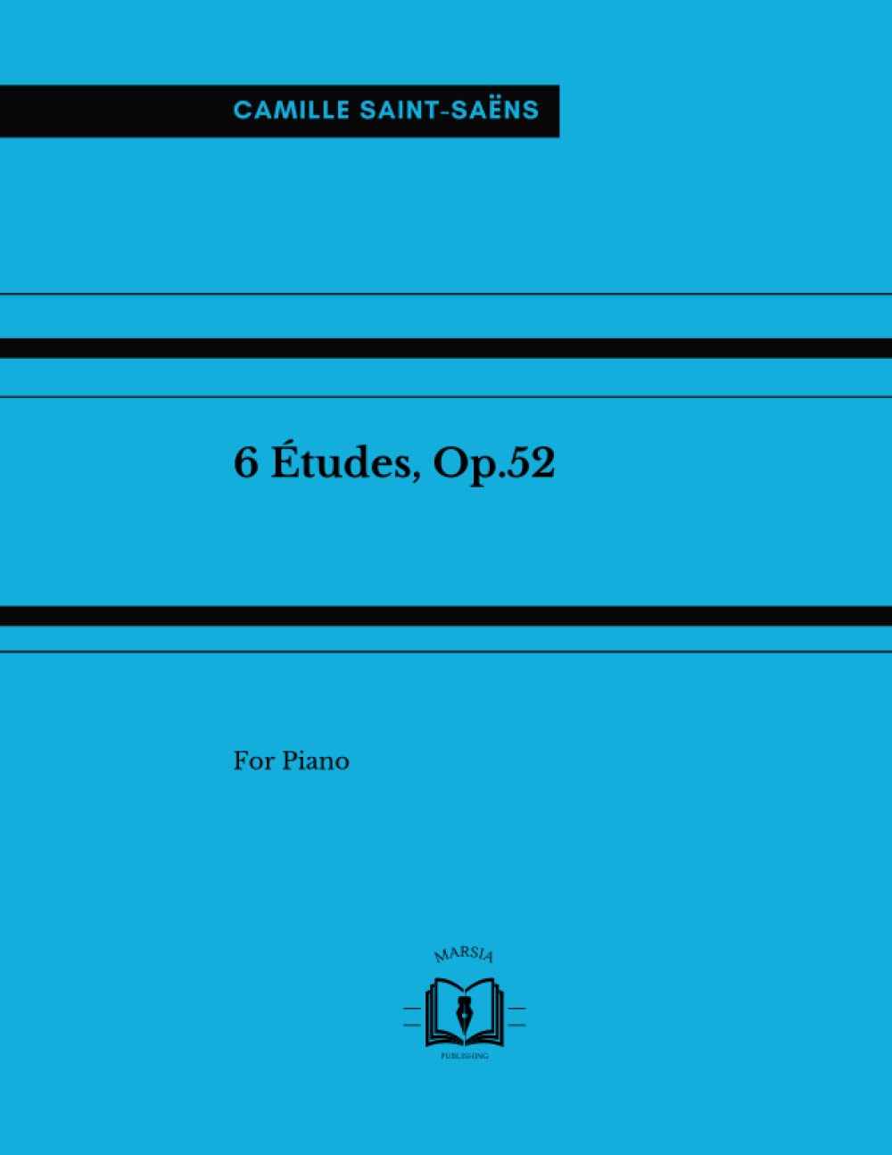 6 Études, Op.52: Sheet music for piano