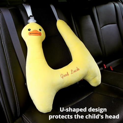Almohada de viaje de algodón ajustable para niños miniatura 2