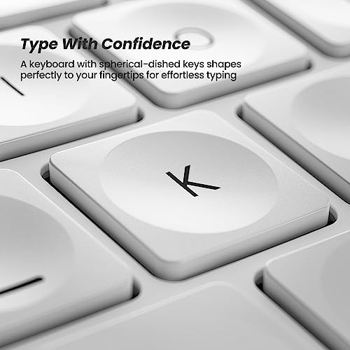 Image of Nulea RT05 Wireless Ergonomic Keyboard, Split Keyboard with Wrist Rest, USB-C Charging, 7-Color Backlight, Natural Typing, Bluetooth and USB Connectivity, Compatible with Windows,Mac