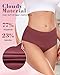 Period Underwear for Women Heavy Flow, High Absorbency Leakproof Panties Postpartum Menstrual Incontinence Underwear - 3 Pack