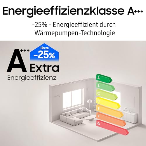 Samsung DV90DB8845GBU2 Wärmepumpentrockner DV8400D, 9 kg, EEK: A, AI Wäschetrockner mit Klartext-Display, AI Dry+, QuickDrive, SuperSpeed, Super Leise Programm, SmartThings-App, Schwarz