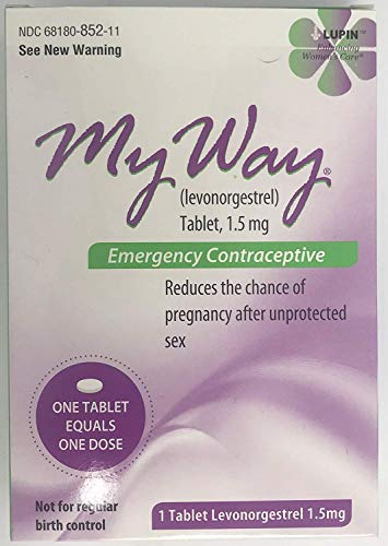 Lupin My Way Emergency Contraceptive Levonorgestrel Tablet 1.5 mg