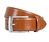 35 mm breit LLOYD Leder-Gürtel 2202/11 Braun, Länge:110 cm