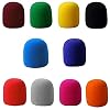 10 PCS Mic Windscherm Foam Wind Cover, Microfoon Schuimhoes, Verdikking Microfoon Spons Cover, Geschikt voorLezingen…