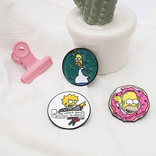 Cartoon Movie Smalto Spilli Spilla In Metallo Cartoon Zaino - Foto 8