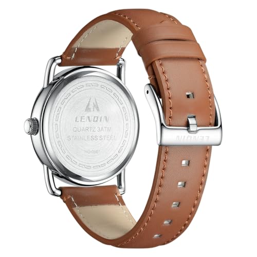 Image of LN LENQIN Mens Watches Unisex Military Sport Nylon Strap Stylish Luminous Fashion Analog Quartz Watch for Men Waterproof Army Tactical Casual Wristwatch